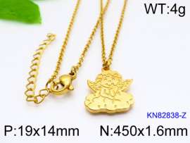 SS Gold-Plating Necklace