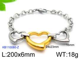 Stainless Steel Gold-plating Bracelet