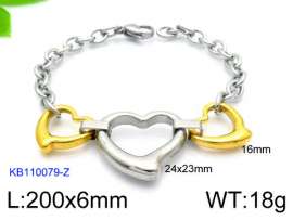 Stainless Steel Gold-plating Bracelet