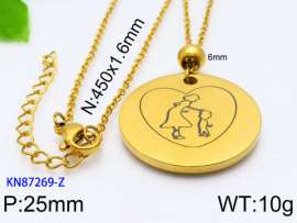 SS Gold-Plating Necklace