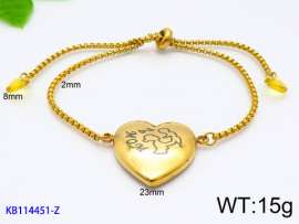 Stainless Steel Gold-plating Bracelet