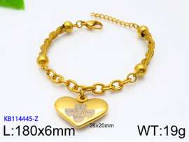 Stainless Steel Gold-plating Bracelet