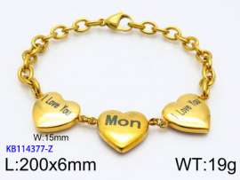 Stainless Steel Gold-plating Bracelet