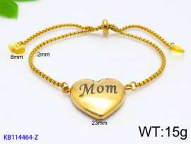 Stainless Steel Gold-plating Bracelet