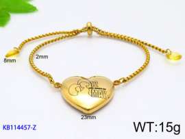 Stainless Steel Gold-plating Bracelet