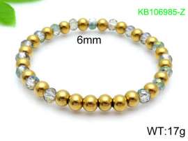 Stainless Steel Crystal Bracelet