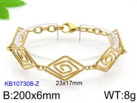 Stainless Steel Gold-plating Bracelet