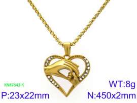 SS Gold-Plating Necklace