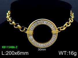 Stainless Steel Gold-plating Bracelet