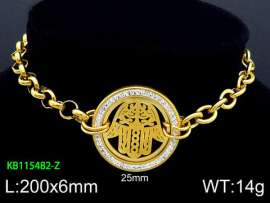 Stainless Steel Gold-plating Bracelet