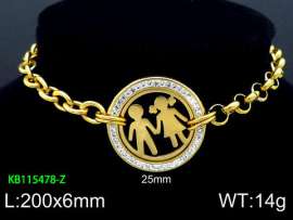 Stainless Steel Gold-plating Bracelet