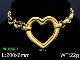 Stainless Steel Gold-plating Bracelet