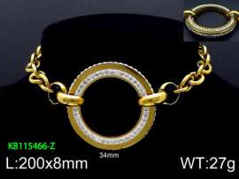 Stainless Steel Gold-plating Bracelet