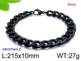 Stainless Steel Black-plating Bracelet