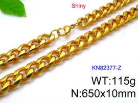 SS Gold-Plating Necklace