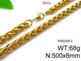 SS Gold-Plating Necklace