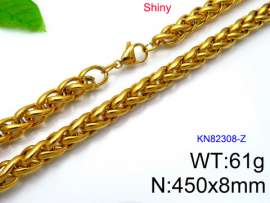 SS Gold-Plating Necklace