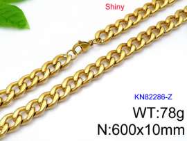 SS Gold-Plating Necklace