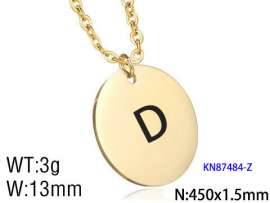 SS Gold-Plating Necklace