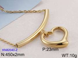 SS Gold-Plating Necklace