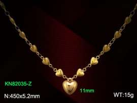 SS Gold-Plating Necklace