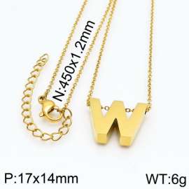 SS Gold-Plating Necklace