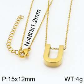 SS Gold-Plating Necklace