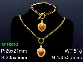 SS Jewelry Set(Most Women)