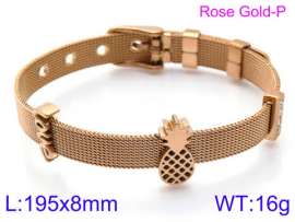 Stainless Steel Rose Gold-plating Bracelet