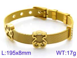 Stainless Steel Gold-plating Bracelet