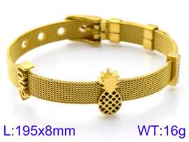 Stainless Steel Gold-plating Bracelet