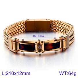 Stainless Steel Gold-plating Bracelet