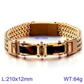 Stainless Steel Gold-plating Bracelet