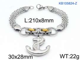 Stainless Steel Gold-plating Bracelet