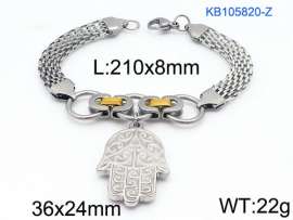 Stainless Steel Gold-plating Bracelet