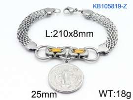 Stainless Steel Gold-plating Bracelet