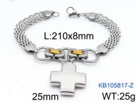 Stainless Steel Gold-plating Bracelet