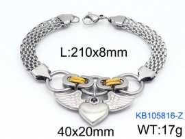 Stainless Steel Gold-plating Bracelet