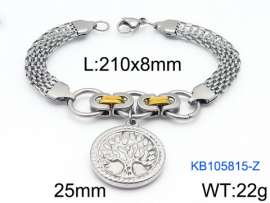 Stainless Steel Gold-plating Bracelet