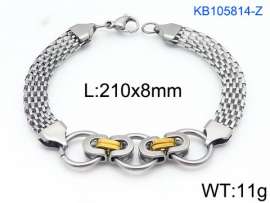 Stainless Steel Gold-plating Bracelet