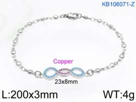 Stainless Steel Stone Bracelet