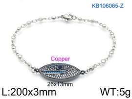 Stainless Steel Stone Bracelet