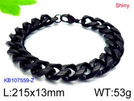 Stainless Steel Black-plating Bracelet