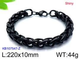 Stainless Steel Black-plating Bracelet