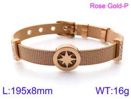 Stainless Steel Rose Gold-plating Bracelet