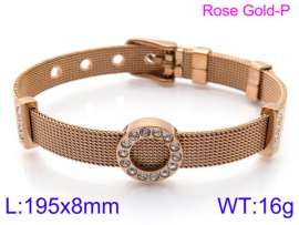 Stainless Steel Rose Gold-plating Bracelet