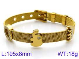 Stainless Steel Gold-plating Bracelet