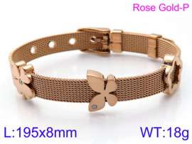 Stainless Steel Rose Gold-plating Bracelet