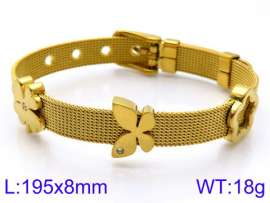 Stainless Steel Gold-plating Bracelet