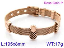 Stainless Steel Rose Gold-plating Bracelet